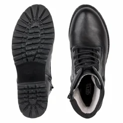 Berlin Snørestøvler, Black, 40