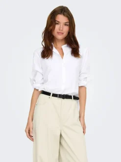 Bersa Slit Skjorte, Bright White, M