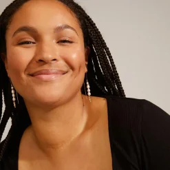 Berthe Kæde Øreringe, Guld