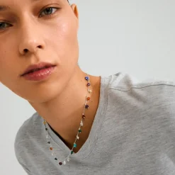 Between Halskæde, Silver Plated, 38+12 cm