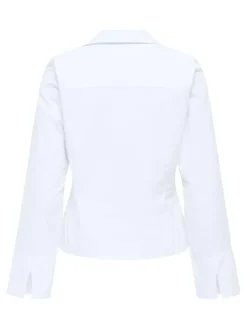 Beya Fitted Skjorte, Bright White, XS