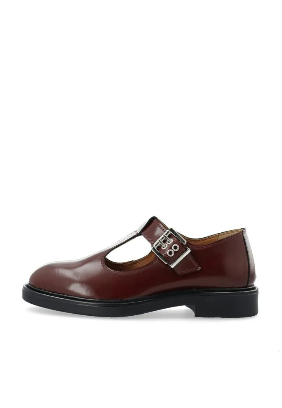 BIAAdda T-Strap Mary Jane Sko, Burgundy, 40