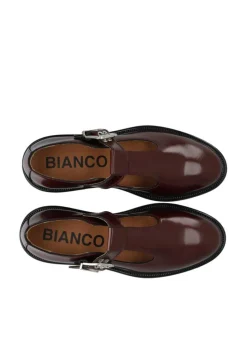 BIAAdda T-Strap Mary Jane Sko, Burgundy, 40