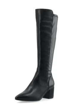 BIADevived Stretch Knee High Støvler, Black, 38