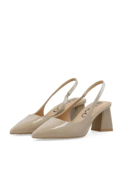 BIAMaralyn Slingback Højhælede Sko, Nougat, 40