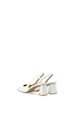 BIAMaralyn Slingback Højhælede Sko, Off White, 39