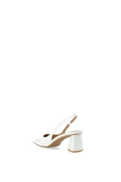 BIAMaralyn Slingback Højhælede Sko, Off White, 39