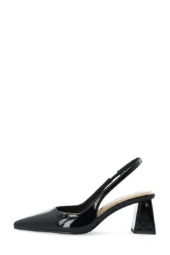 BIAMaralyn Slingback Højhælede Sko, Black, 39