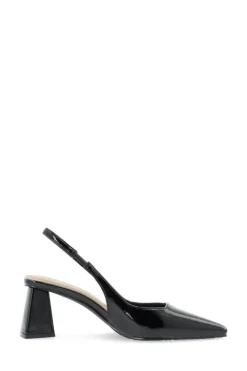 BIAMaralyn Slingback Højhælede Sko, Black, 39
