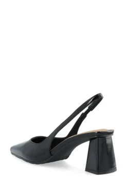 BIAMaralyn Slingback Højhælede Sko, Black, 39