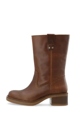 BIAMary Mid Pull On Støvler, Cognac, 40