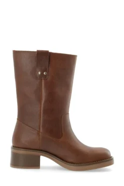 BIAMary Mid Pull On Støvler, Cognac, 40