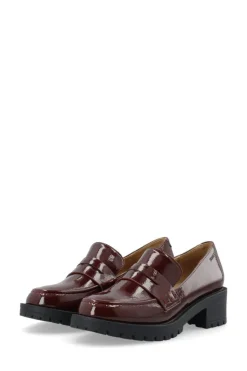 BIAPearl Loafers, Burgundy, 41
