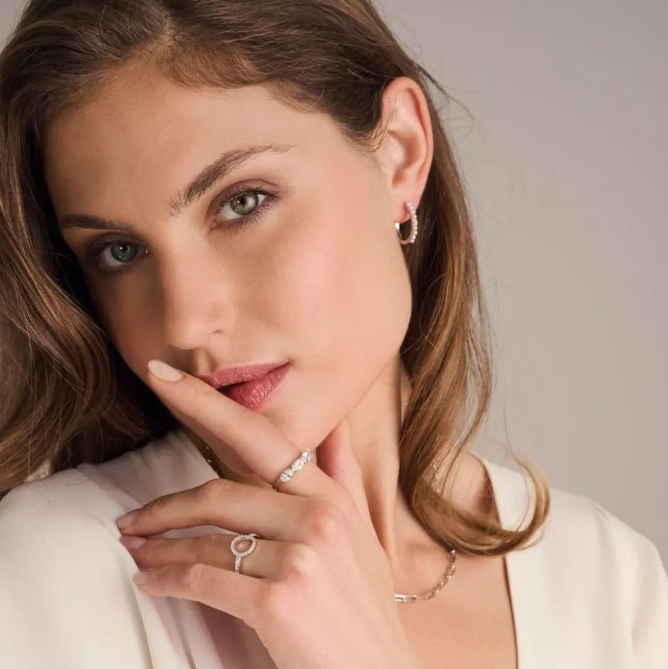 Biella Altro Piccolo Ring, Silver, 56