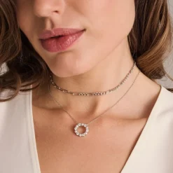 Biella Perla Halskæde, Silver