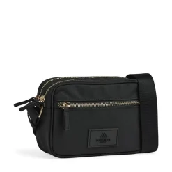 Block Crossbody, Black/Gold
