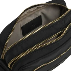 Block Crossbody, Black/Gold