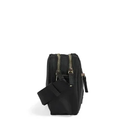 Block Crossbody, Black/Gold