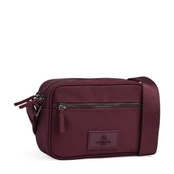 Block Crossbody, Burgundy