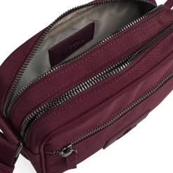 Block Crossbody, Burgundy