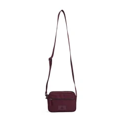 Block Crossbody, Burgundy