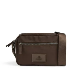 Block Crossbody, Dark Brown