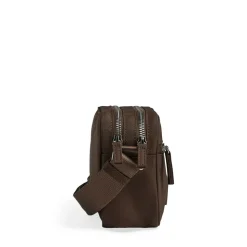 Block Crossbody, Dark Brown