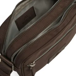 Block Crossbody, Dark Brown