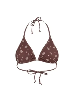 Bloom Paisley Bel Bikinitop, Chocolate Brown, XL