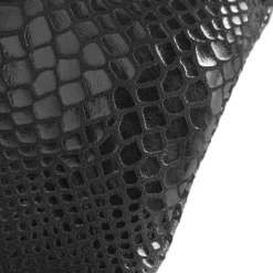 Bæltetaske, Black Croco