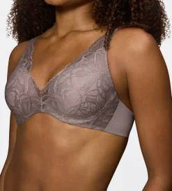 Body Make-Up Illusion Lace WP BH, Pigeon Grey, 90C