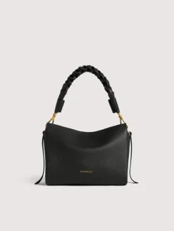 Boheme Small Håndtaske, Noir/Cognac