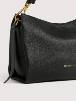 Boheme Small Håndtaske, Noir/Cognac