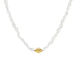 Bonadea Halskæde, Gold Plated, 41+3 cm