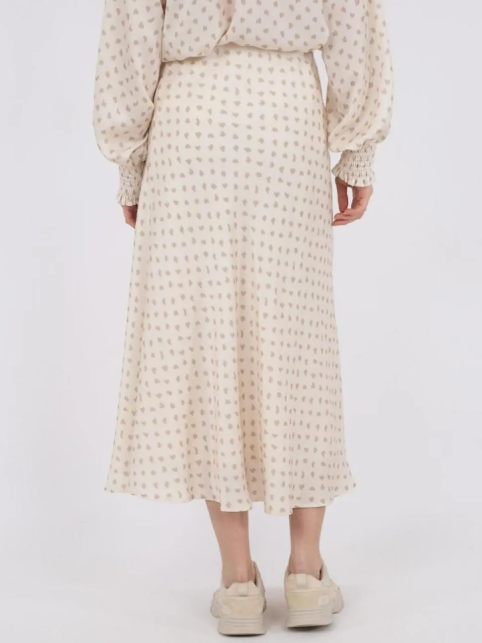 Bovary Fading Ink Nederdel, Taupe, 42