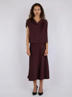 Bovary Nederdel, Burgundy, 42