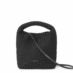 Braided Håndtaske, Black