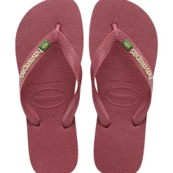 Brazil Logo Sandaler, Amaranth, 35/36