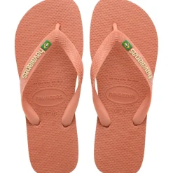 Brazil Logo Sandaler, Pink Clay, 35/36