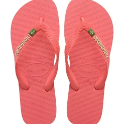 Brazil Logo Sandaler, Tropical Coral, 35/36