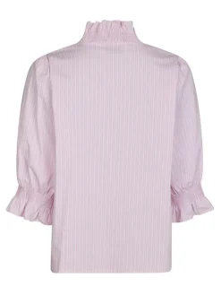 Briony Twin Stripes Skjorte, Light Pink, 38