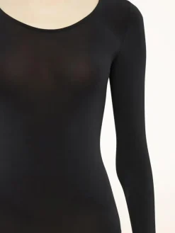 Buenos Aires String Bodystocking, Black, S