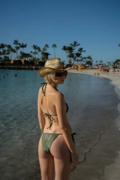 Butterfly Bikinitop, Army, 40