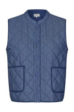 CairoLL Quilted Vest, Dark Blue, M