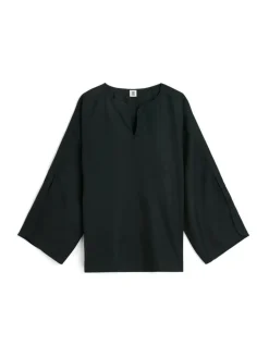 Calias Bluse, Black, 42