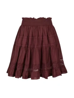 Callia S Voile Nederdel, Burgundy, 40