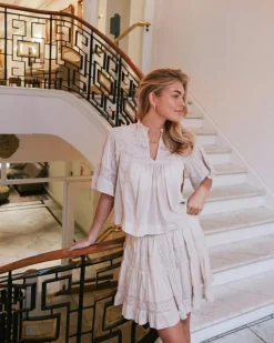 Callia S Voile Nederdel, Ivory, 40