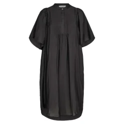 Callum Volume Kjole, Black, XS
