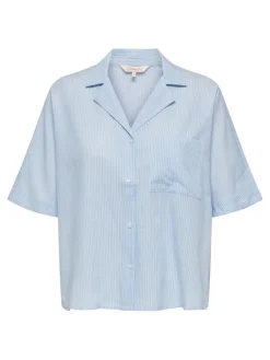 Cam Stripe Skjorte, Blue Bell Stripes, L