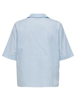 Cam Stripe Skjorte, Blue Bell Stripes, L